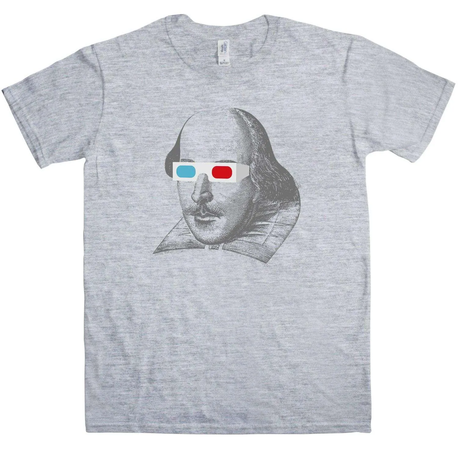 Shakespeare 3D T-Shirt sold by 8Ball