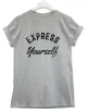 Express Yourself Lyric Quote T-Shirt sold by 8Ball