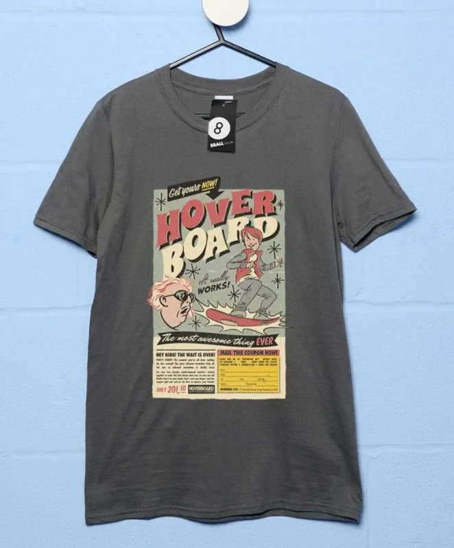 Hoverboard Advert T-Shirt sold by 8Ball