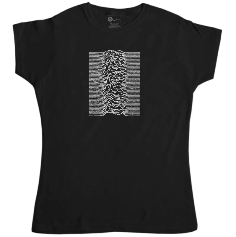 Indie Pulsar CP 1919 Small Print Fitted Womens T-Shirt sold by 8Ball