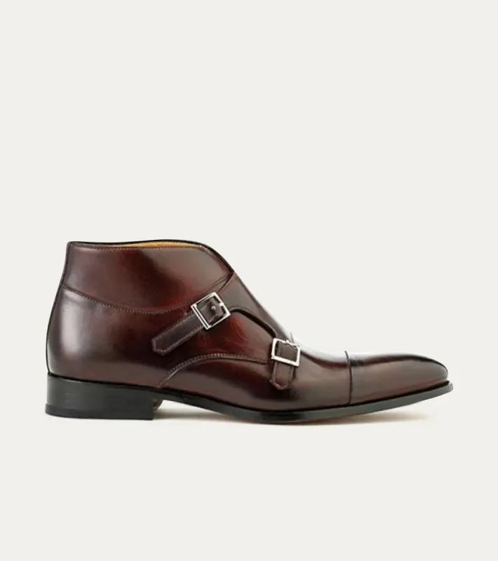 James Monkstrap Boot In Diablo sold by Ace Marks