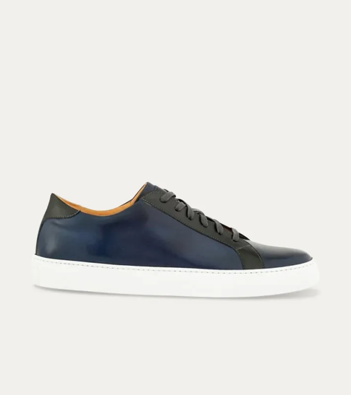 Dress Sneakers In Avio & Dk. Grey Antique sold by Ace Marks