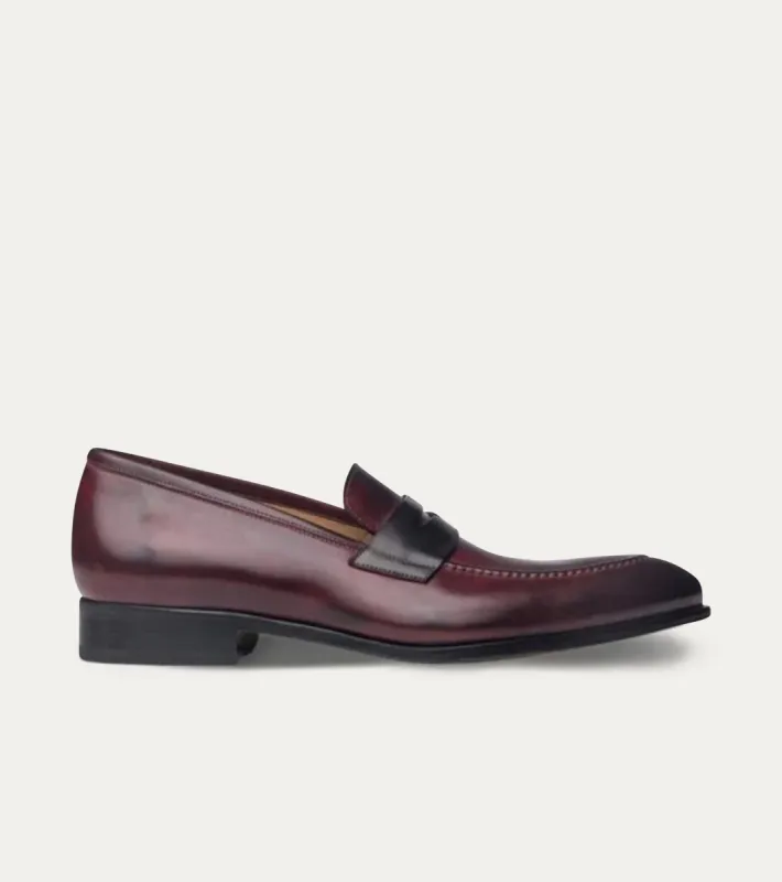 Penny Loafer Diablo Antique & Dark Grey sold by Ace Marks