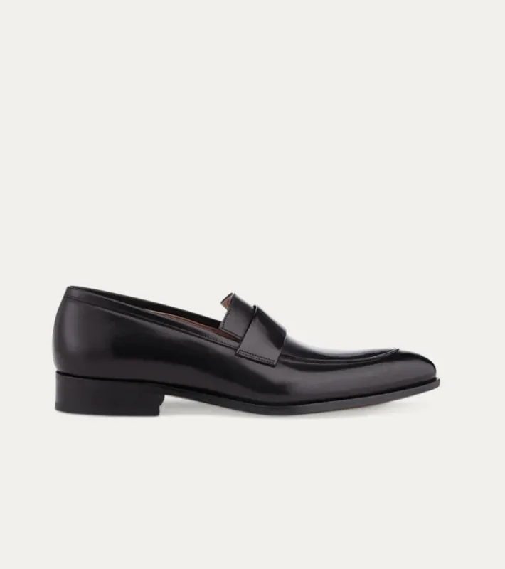 Jack Square Keeper Loafer in Black made by Ace Marks