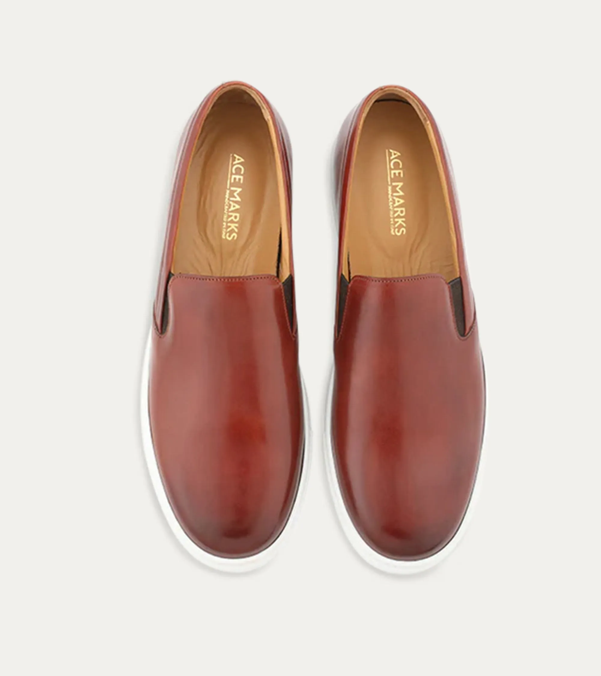 Slip On Sneaker In Brandy Antique sold by Ace Marks product image thumbnail 4