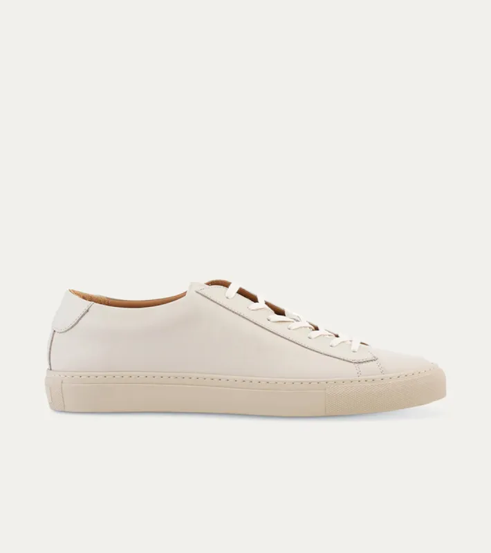 Dress Sneaker In Champagne Leather sold by Ace Marks