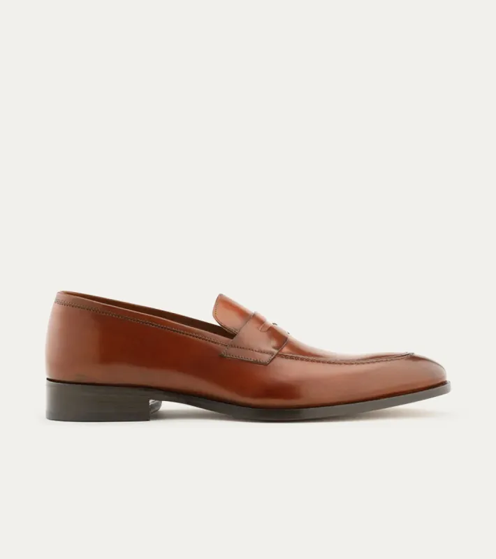 Penny Loafer Cognac Antique sold by Ace Marks