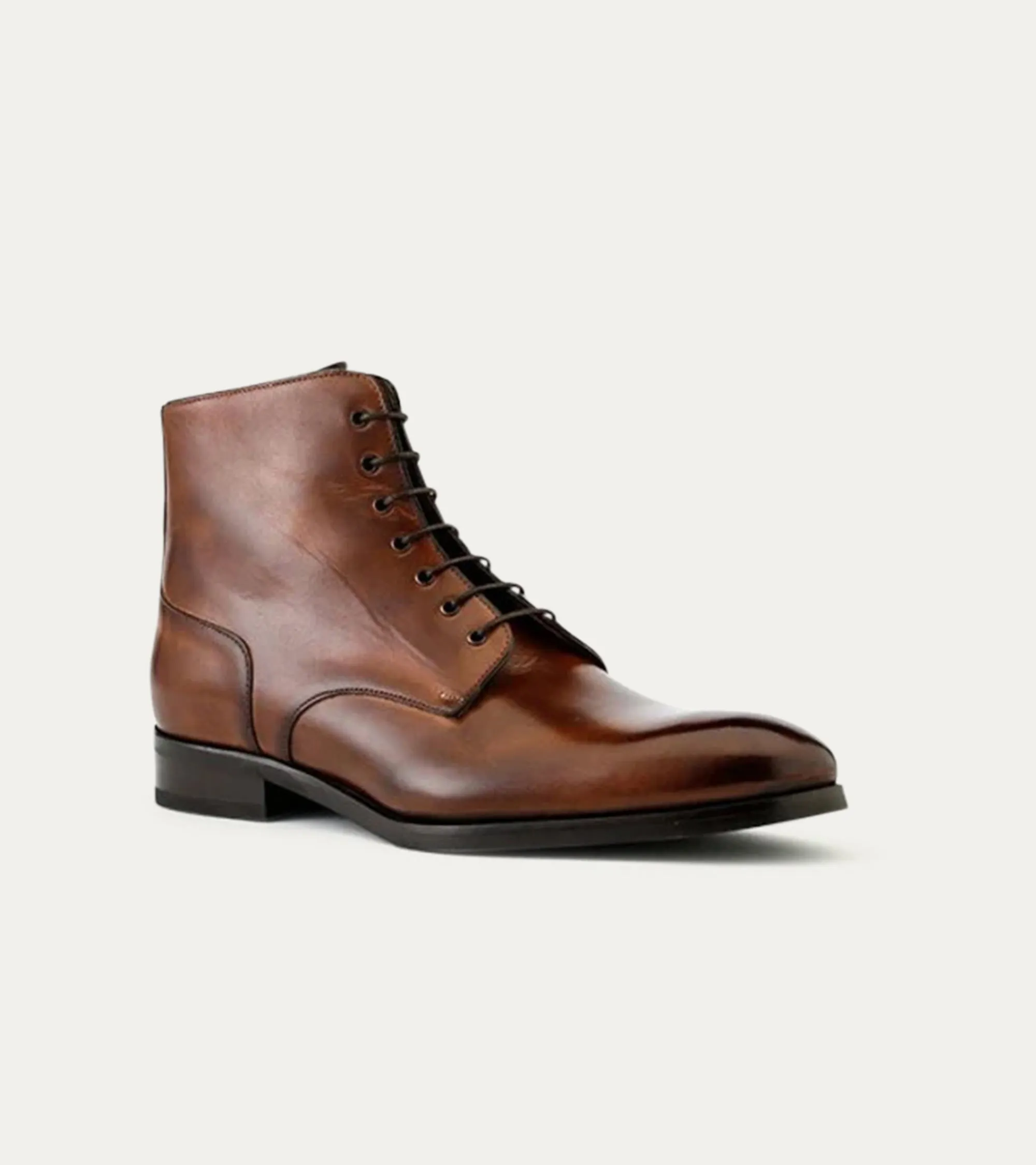 Hugo Lace Boot In Brown sold by Ace Marks product image thumbnail 2