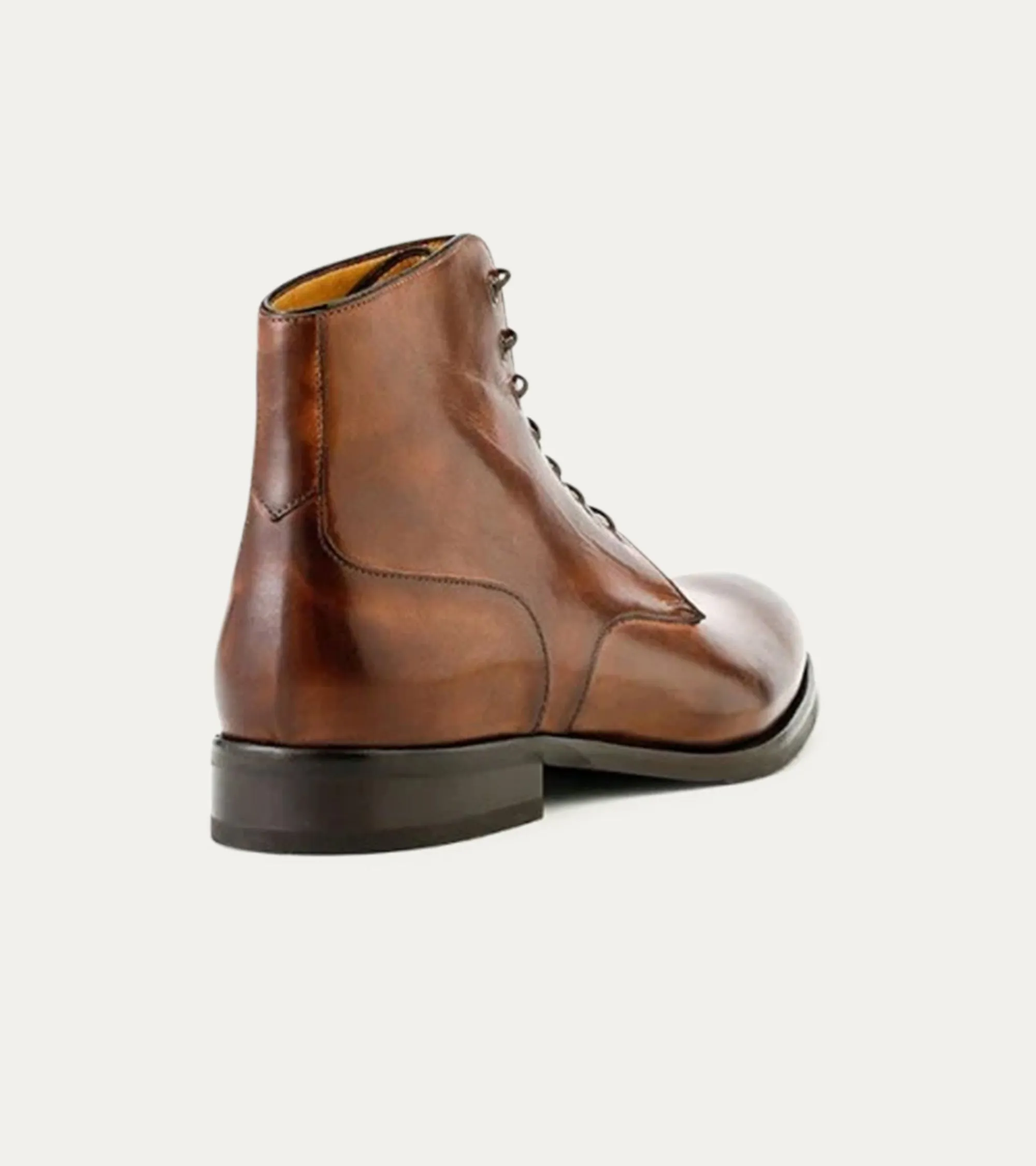 Hugo Lace Boot In Brown sold by Ace Marks product image thumbnail 3