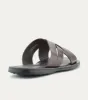 Sandalo Leather Slide Sandals In Brown sold by Ace Marks