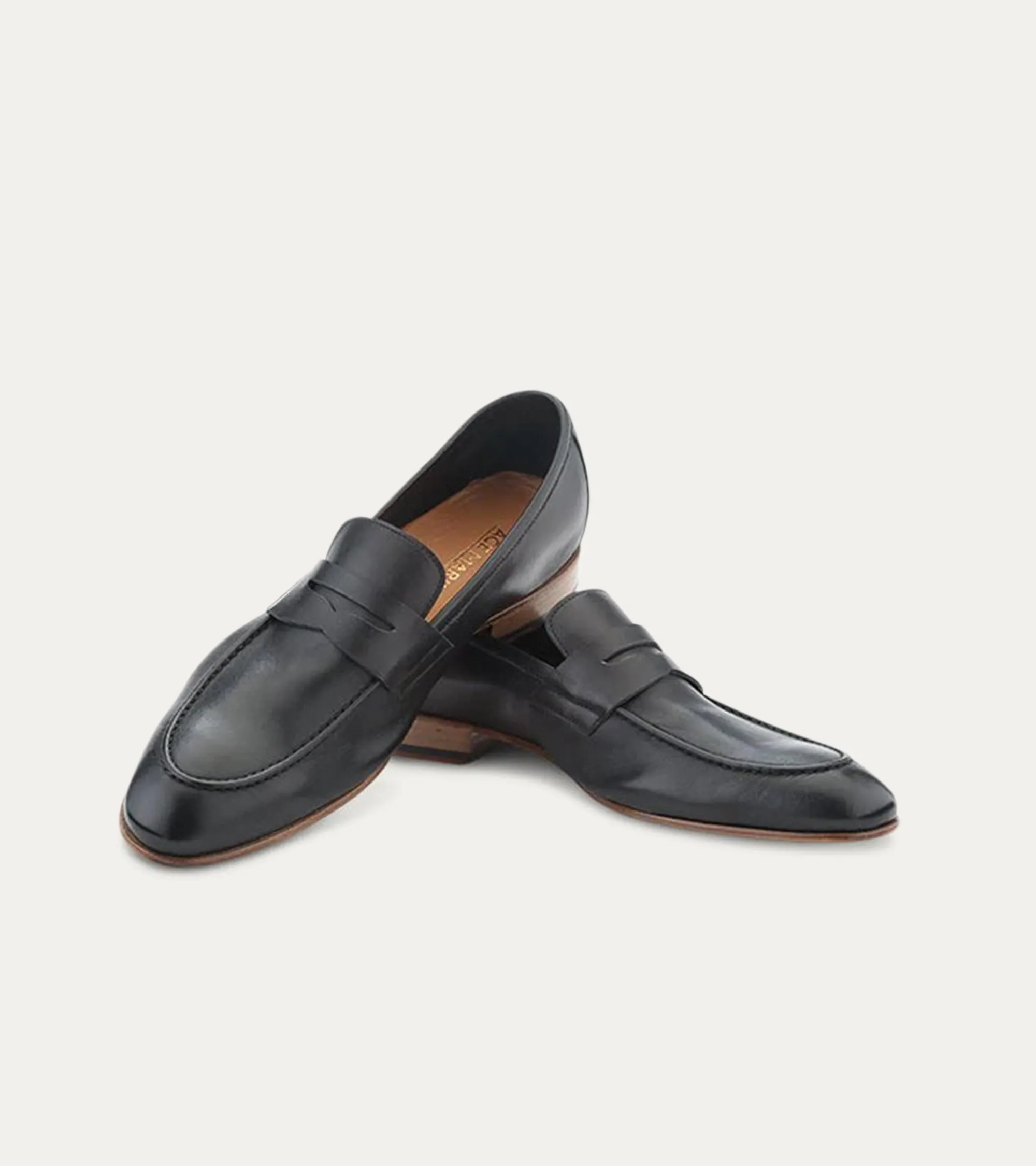 Stan Loafer in Black Leather sold by Ace Marks product image thumbnail 4