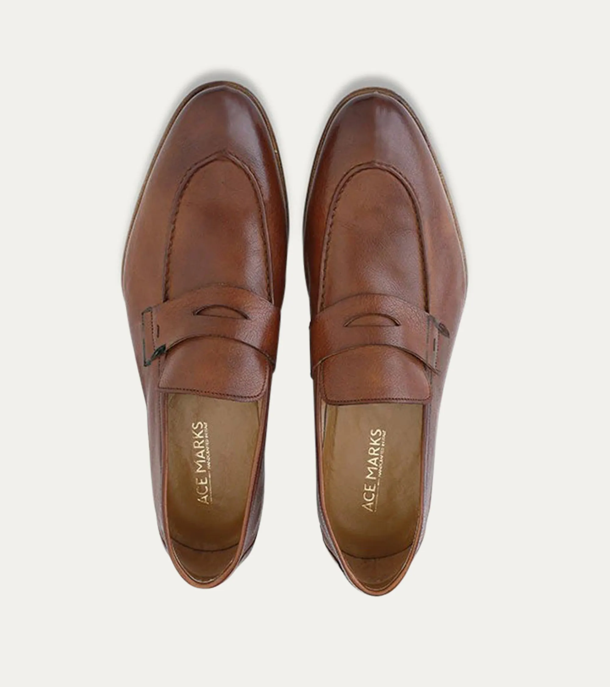 Stan Loafer in Cuoio Leather sold by Ace Marks