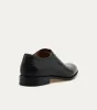 Wholecut Oxford Plain Toe Black Croc Antique sold by Ace Marks