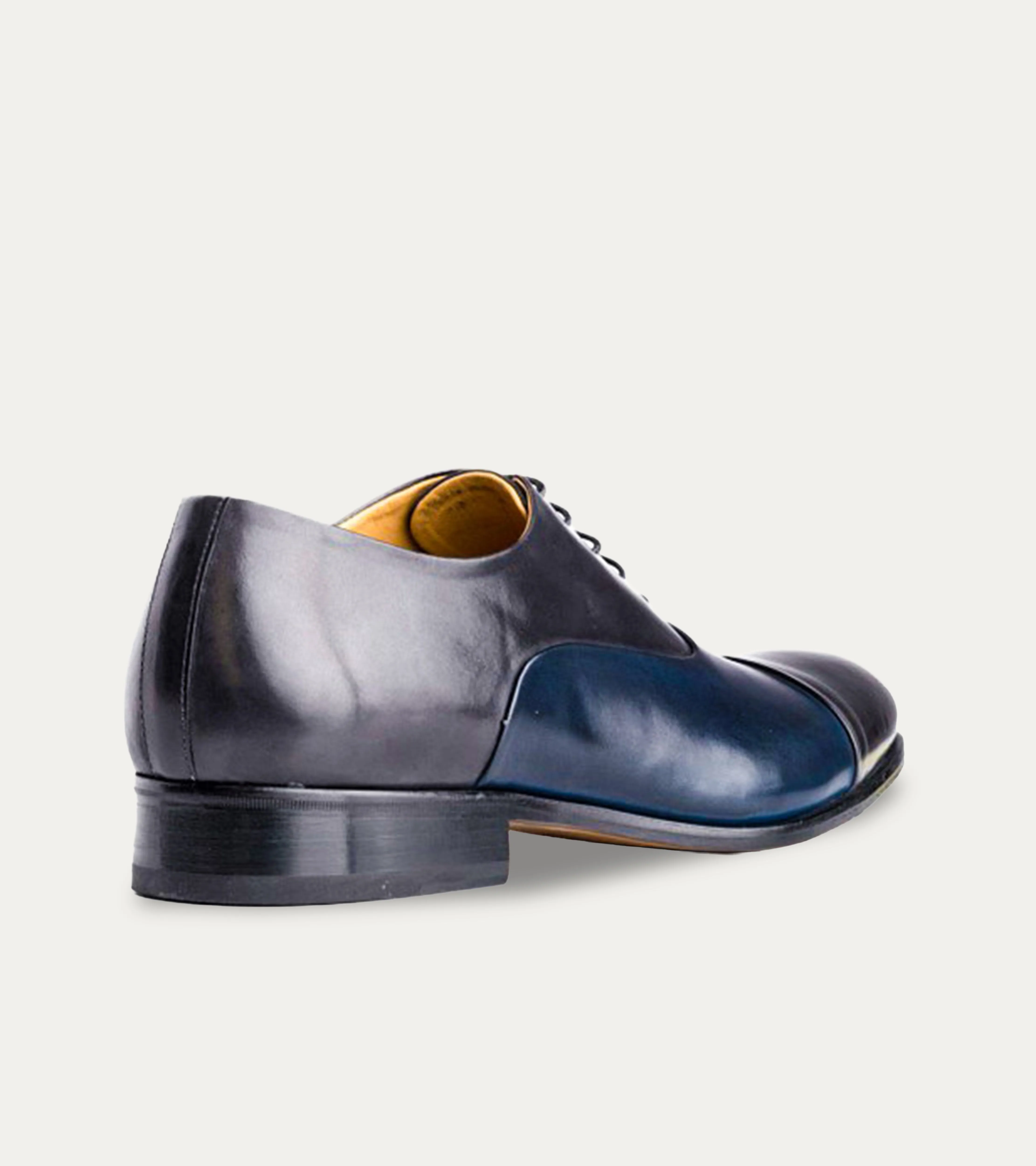 Cap Toe Oxford Grey & Dark Blue Antique sold by Ace Marks product image thumbnail 3