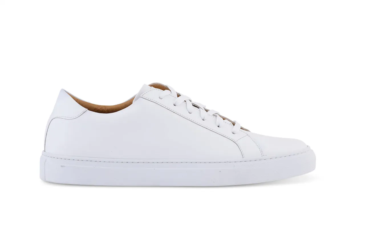 Dress Sneakers In White sold by Ace Marks