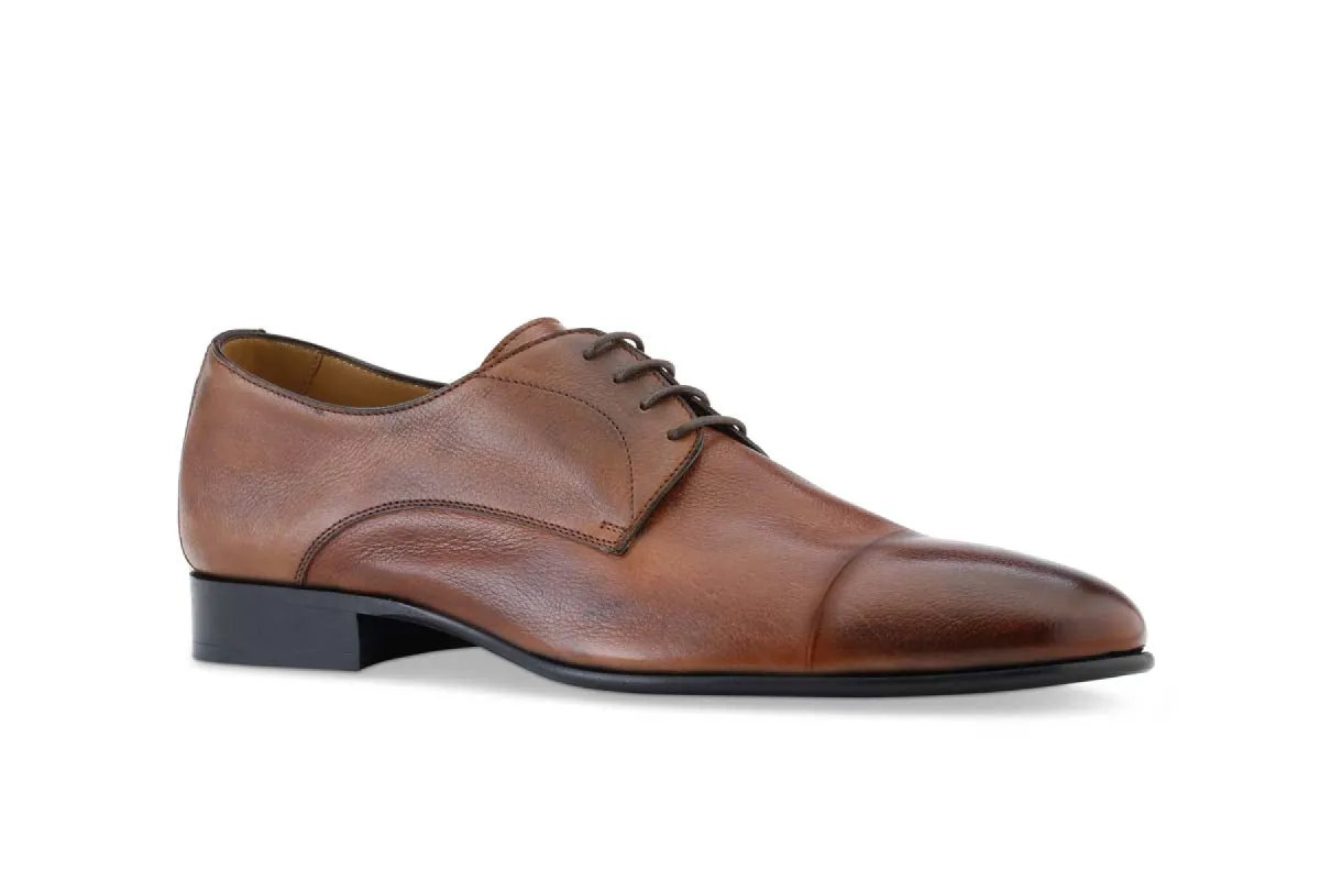 Buffalo Cap Toe Blucher in Cuoio sold by Ace Marks