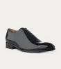 Wholecut Oxford Plain Toe Black Patent sold by Ace Marks