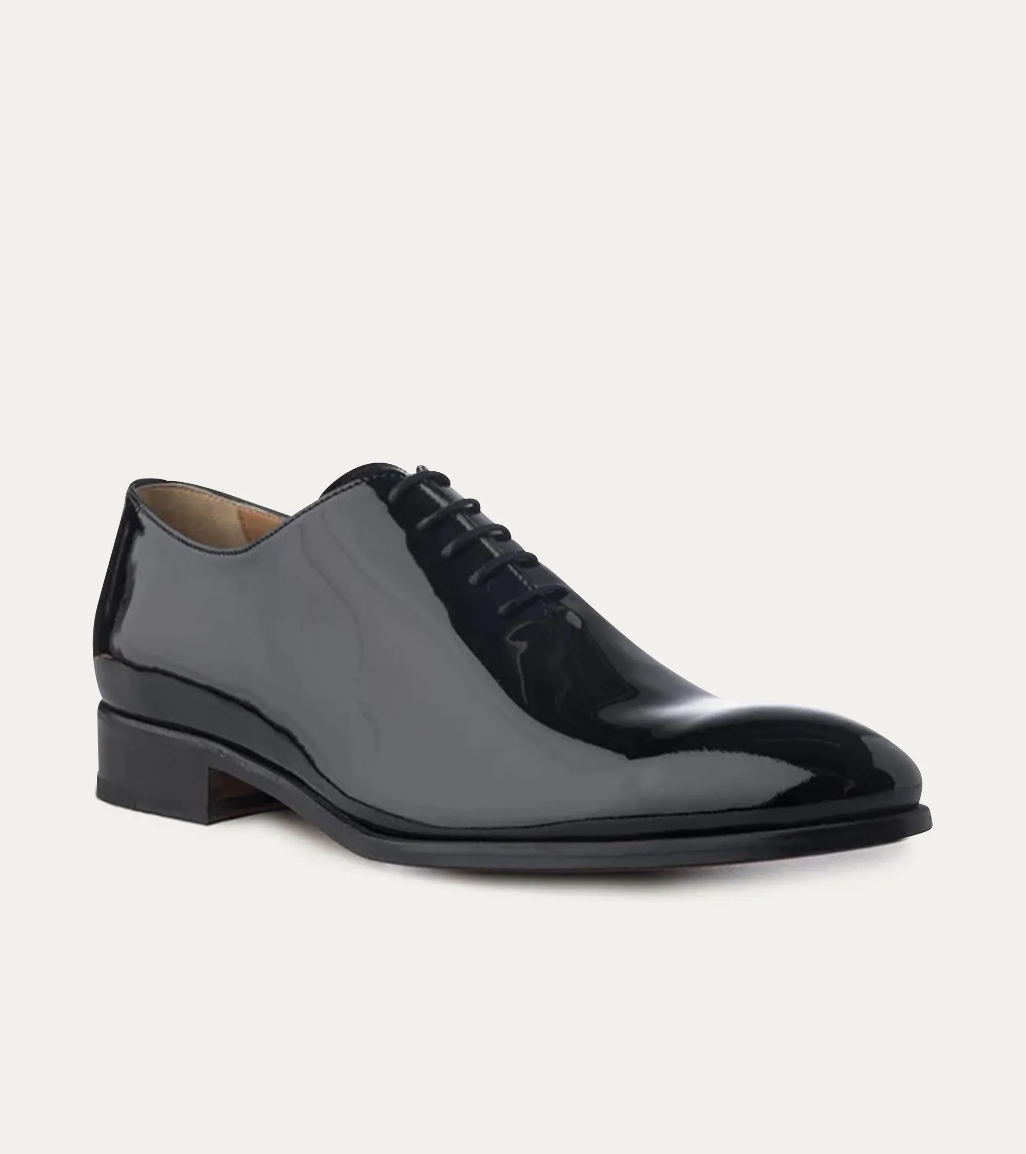 Wholecut Oxford Plain Toe Black Patent sold by Ace Marks product image thumbnail 2
