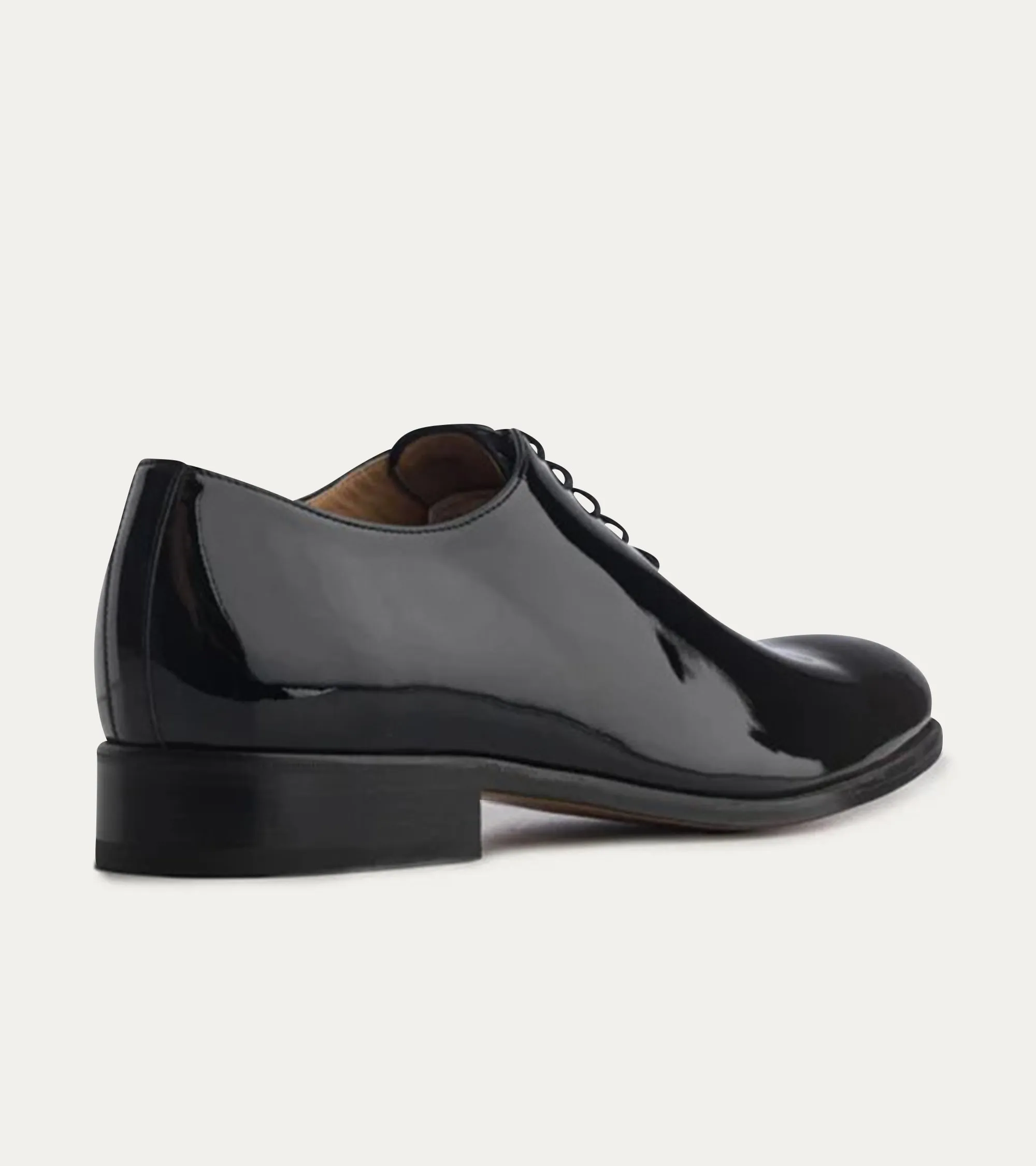 Wholecut Oxford Plain Toe Black Patent sold by Ace Marks product image thumbnail 3