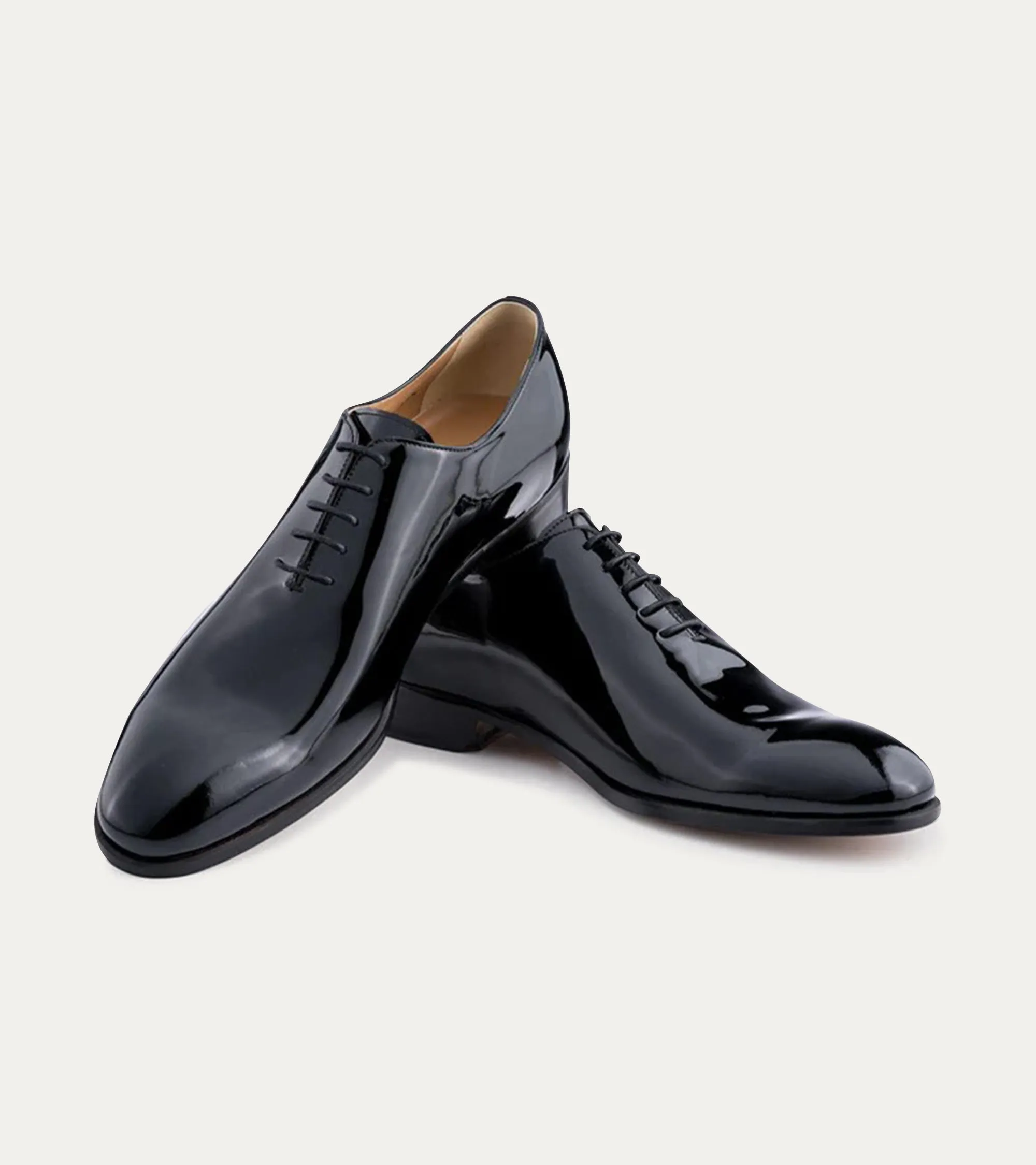 Wholecut Oxford Plain Toe Black Patent sold by Ace Marks product image thumbnail 4