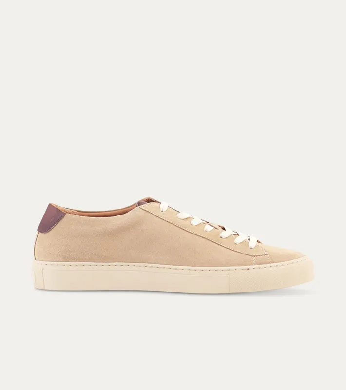Dress Sneaker In Cappuccino Suede sold by Ace Marks