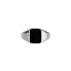 The Power of Onyx | Signet Ring | Silver sold by AdornPay
