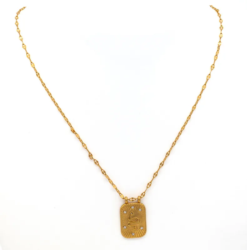 Serpentine Pendant Necklace sold by Adrianne Marie