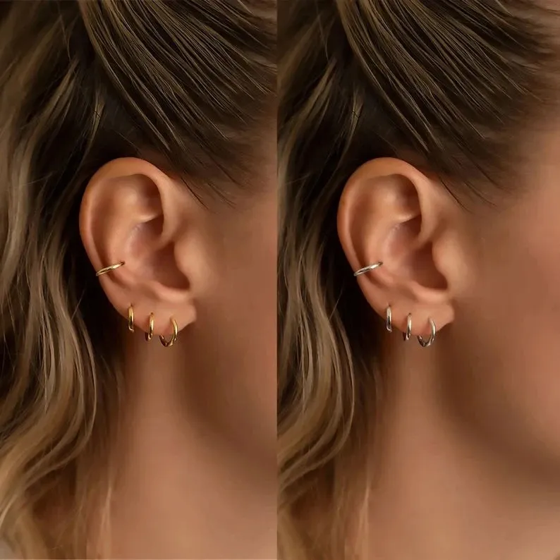 Jordana Huggie Earrings sold by Adrianne Marie product image thumbnail 3