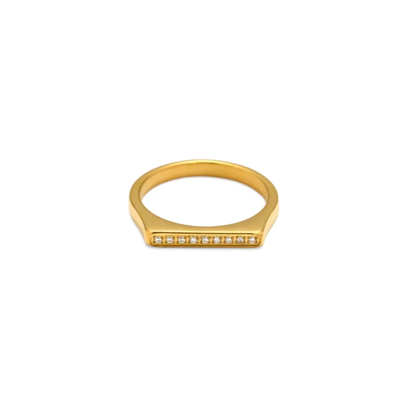 Zeppelin Ring made by Adrianne Marie