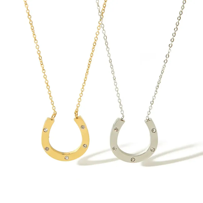 Bridget Horseshoe Necklace sold by Adrianne Marie