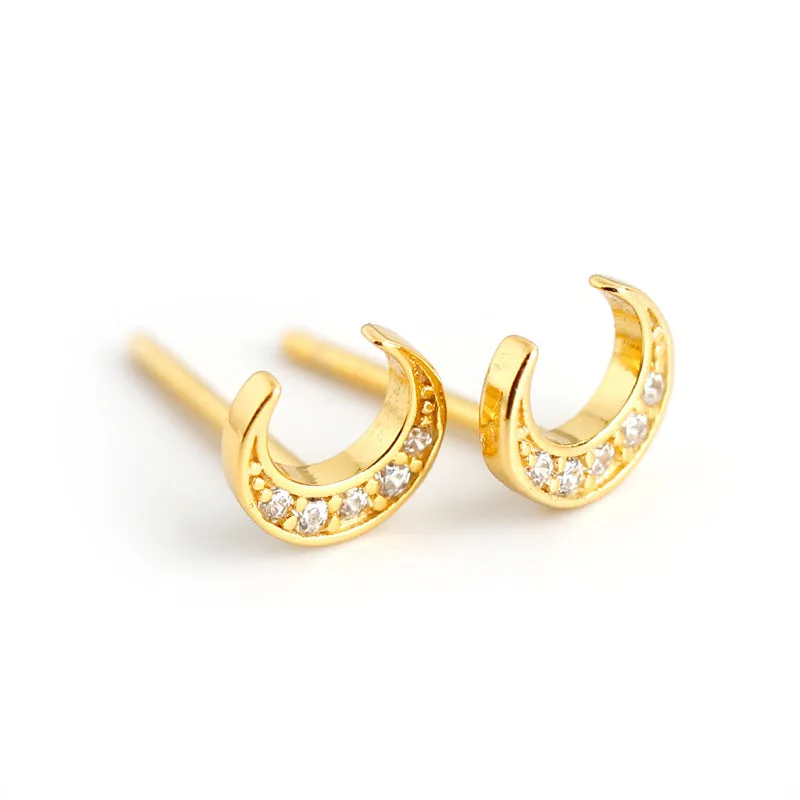 Crescent Studs sold by Adrianne Marie