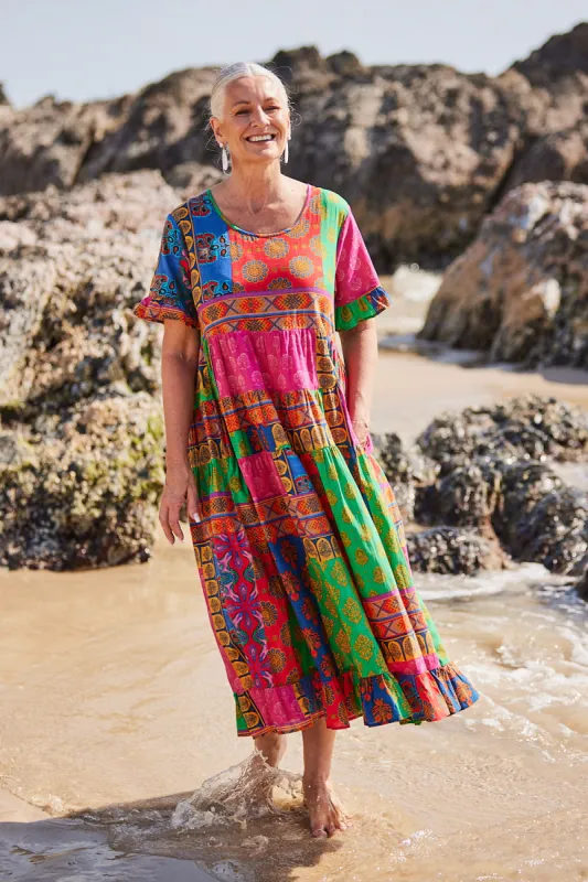 Sabre Maxi Dress in Elodie sold by Adrift