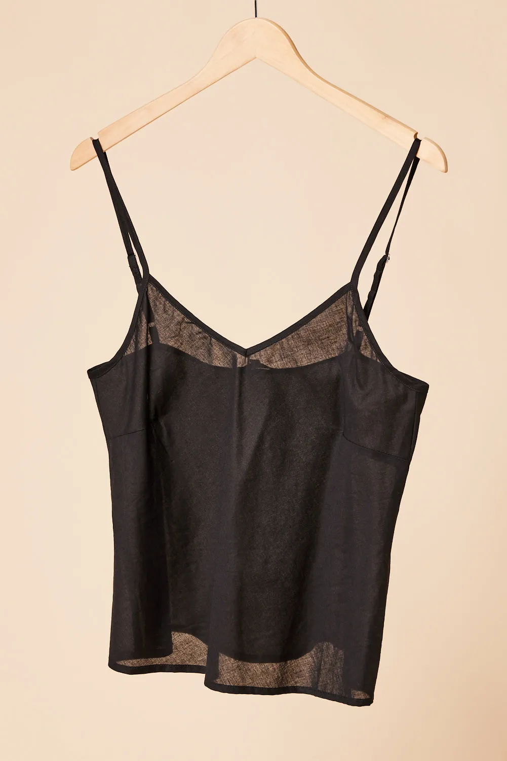 Adrift Cotton Cami in Black sold by Adrift product image thumbnail 3