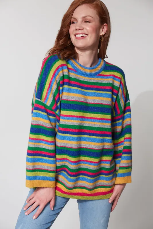 Skara Jumper in Kaleidoscope sold by Adrift