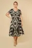 Vida Midi Dress in Tulum sold by Adrift