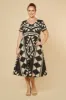 Vida Midi Dress in Tulum sold by Adrift