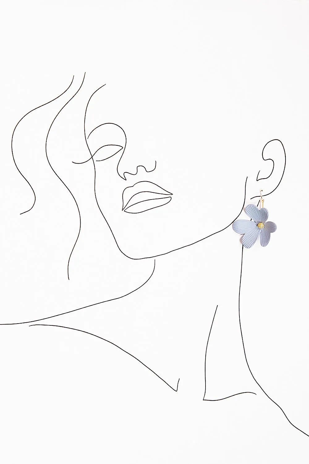 Flower Earrings in Flint sold by Adrift product image thumbnail 2