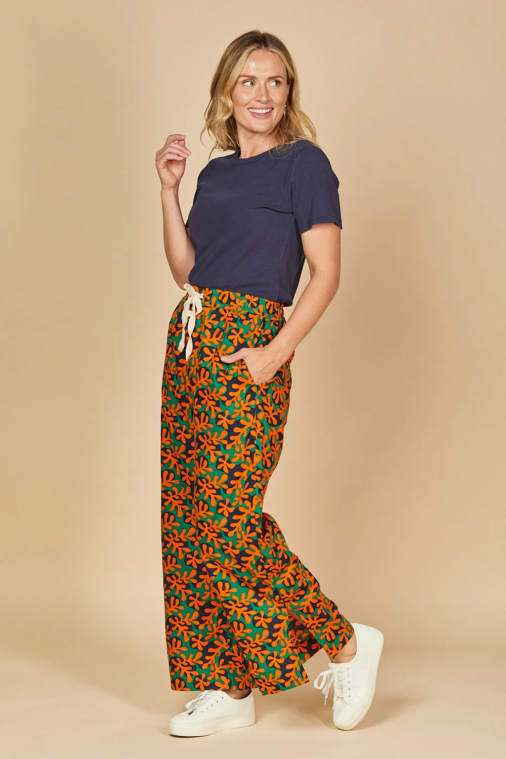 Breezy Elastic Waist Pant in Nemo sold by Adrift product image thumbnail 5