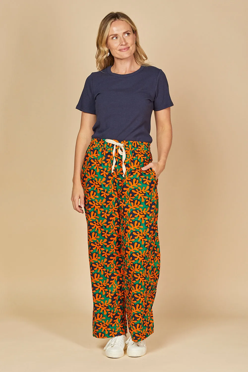 Breezy Elastic Waist Pant in Nemo sold by Adrift product image thumbnail 4