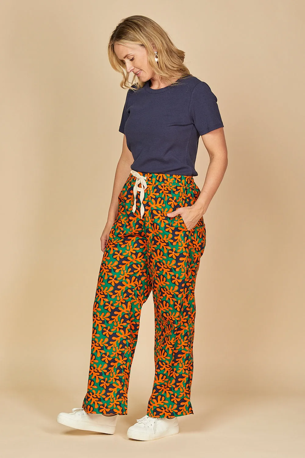 Breezy Elastic Waist Pant in Nemo sold by Adrift product image thumbnail 3