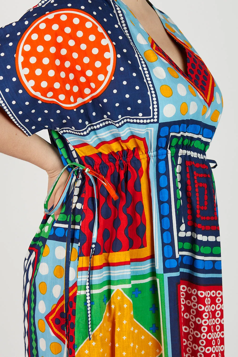 Tasha Maxi Kaftan Dress in Arthouse sold by Adrift product image thumbnail 3