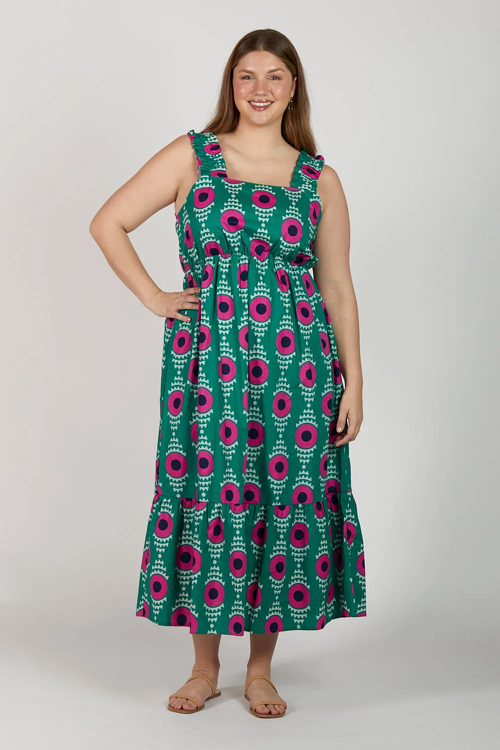Gabrielle Sundress in Junebug sold by Adrift product image thumbnail 3