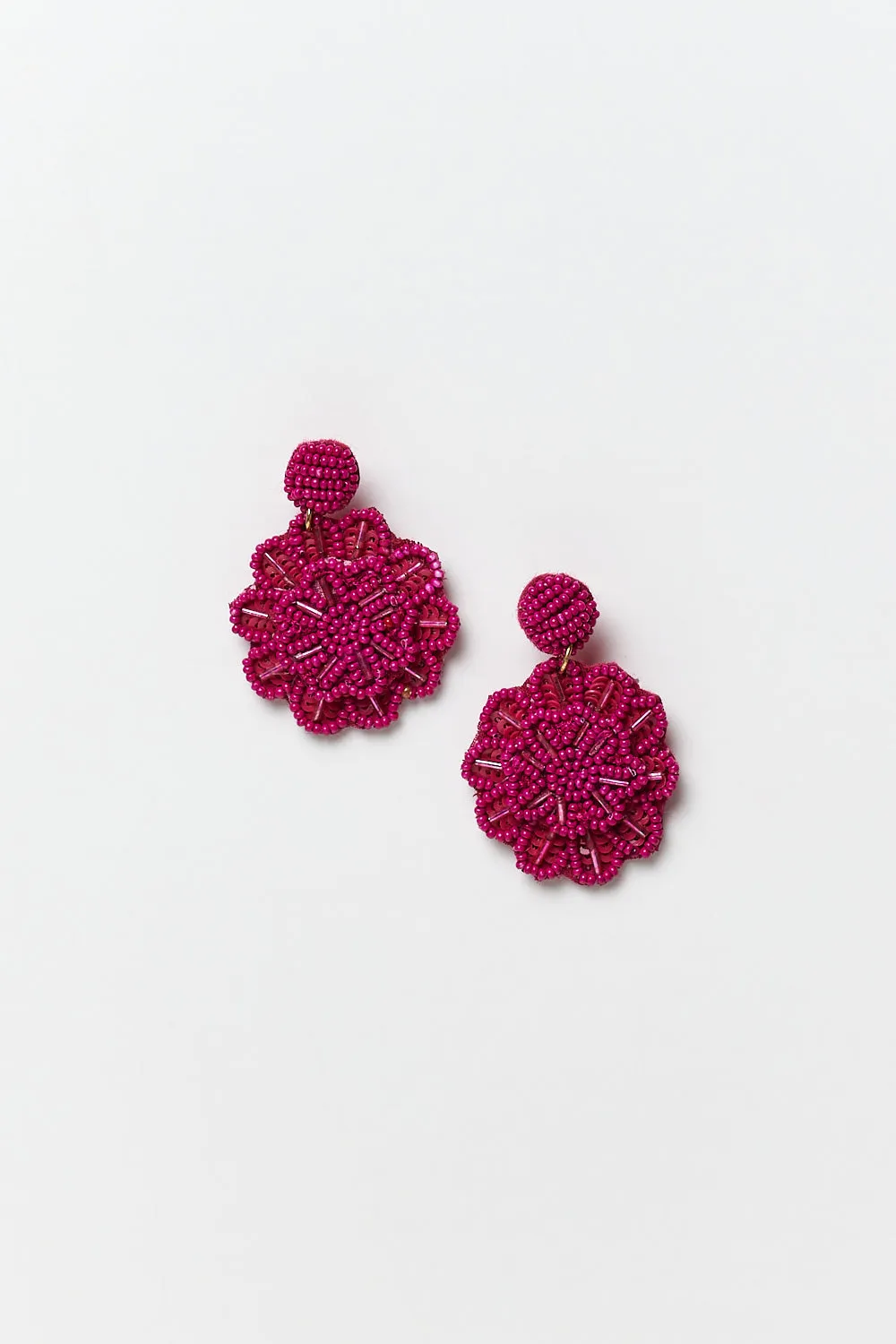 Kiera Earrings in Pink sold by Adrift