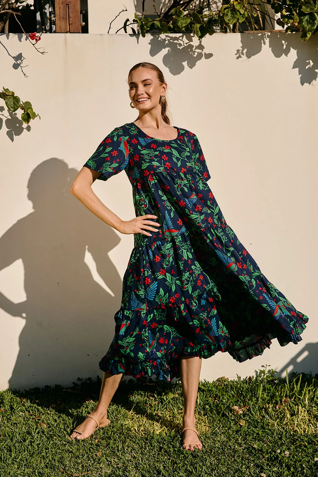 Sabre Maxi Dress in Currumbin sold by Adrift