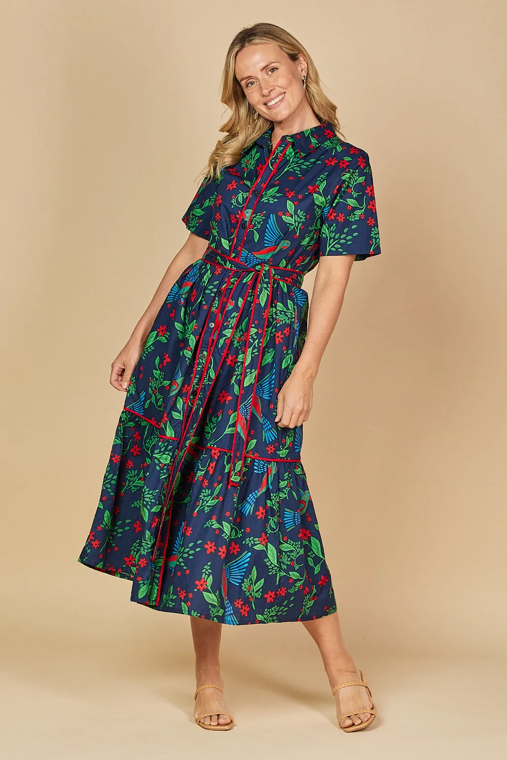 Ginette Maxi Dress in Currumbin sold by Adrift product image thumbnail 2