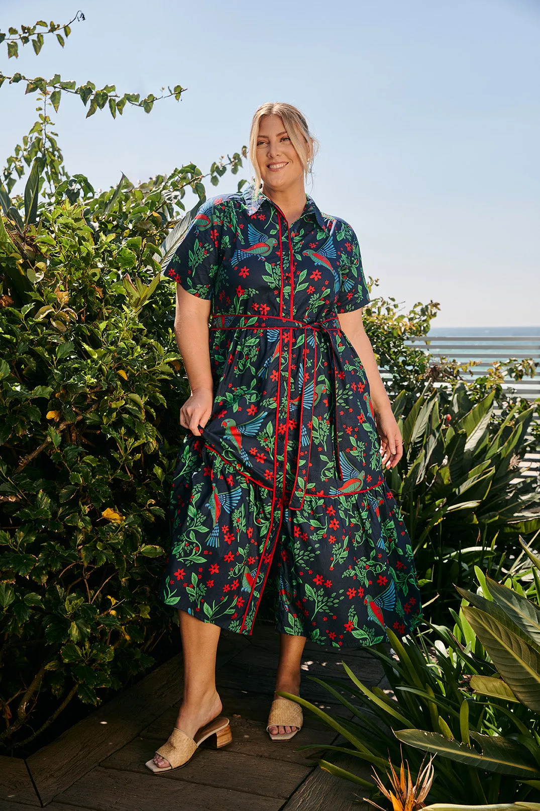 Ginette Maxi Dress in Currumbin sold by Adrift product image thumbnail 4