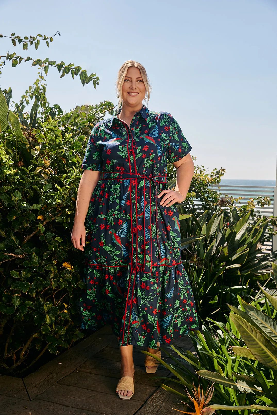 Ginette Maxi Dress in Currumbin sold by Adrift
