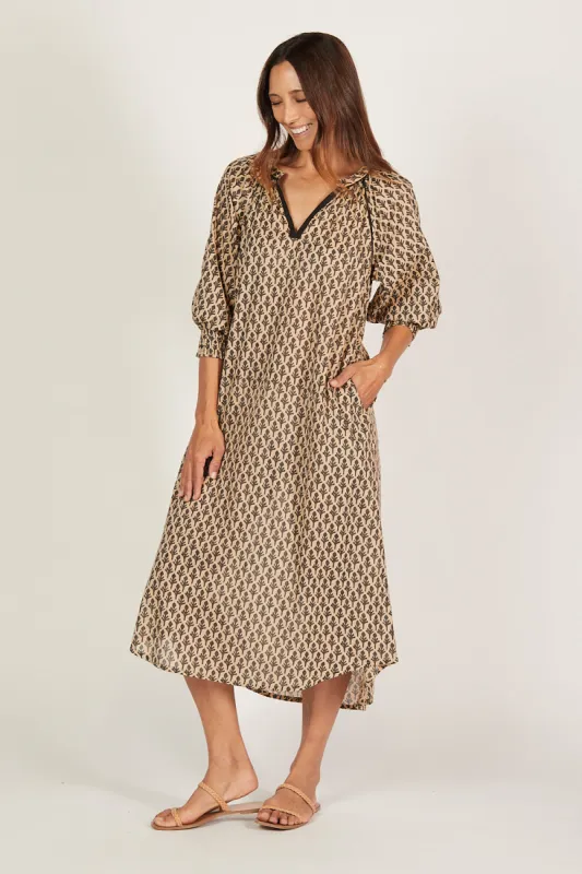 Robin Tunic Dress in Woodlet sold by Adrift