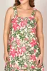 Clara Maxi Dress in Azalea Amore sold by Adrift