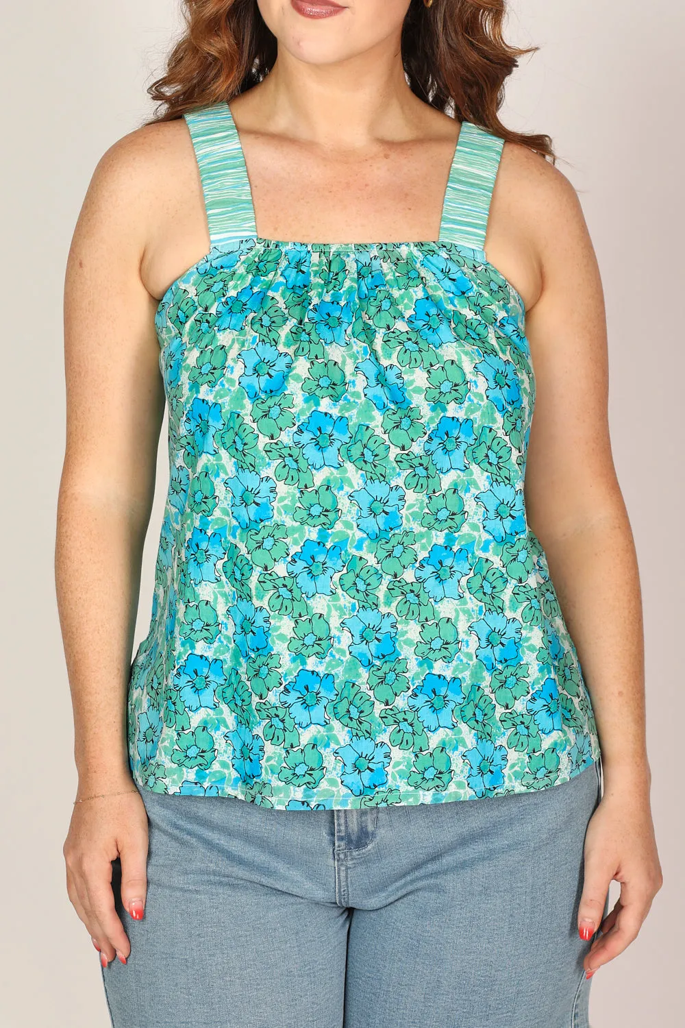 Clara Summer Top in Prairie Dreaming sold by Adrift product image thumbnail 3